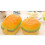 (Rectangle) Hamburger Shape Lunch Box Double Layer Cute Burger Bento Box Lunchbox Children School Food Container Spoon Fork Tableware Set - PJ 4