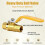 Manual Ball valves Flows Control Switches High Efficiency-3/8'' 5