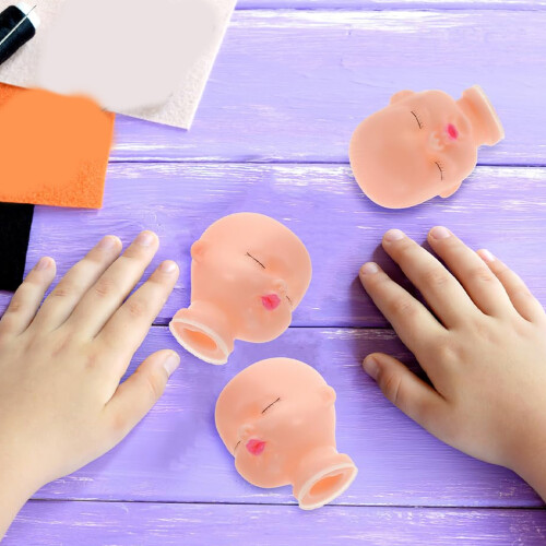 Figure Doll Head Replacement for Doll Making and Customization 1