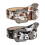 Gothic Studs Detailed Adjustable Waist Strap For Women-khaki 2