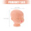 Figure Doll Head Replacement for Doll Making and Customization 4