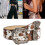 Gothic Studs Detailed Adjustable Waist Strap For Women-khaki 3