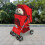 Actiaspet Pet Stroller Pram Pushchair in Red 9