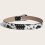 Gothic Studs Detailed Adjustable Waist Strap For Women-khaki 5