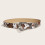 Gothic Studs Detailed Adjustable Waist Strap For Women-khaki 7