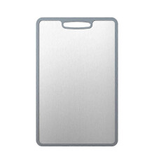 (C) Lightweight Superior Unique Fashionable Board Cutting Silicone Antibacterial Steel Household Tpe Use Stainless Edging