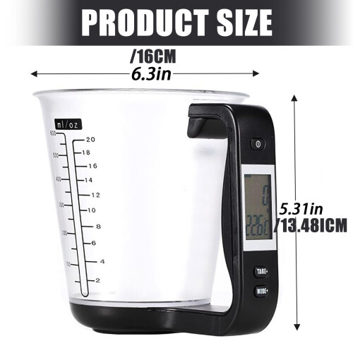 All Kitchen Tool Electronic Scale and Measuring Cup- Green 2