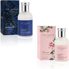 Ted Baker Woman Pink & Men Original Skinwear Fragrance Gift Set 2 x 100ml