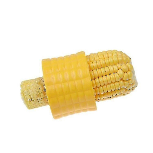 Cob Corn Stripper, Sweetcorn Kernel Remover Tool, Yellow, 7 X 5 Cm