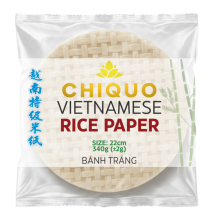 Chiquo Vietnamese Rice Paper 22cm 340g Spring Roll Wrappers Easy to Use