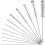 (White)Cleaning Brushes, 12 Piece Set 24 Cm Long Brushes, Bottle Cleaning Brushes - RiRi 1