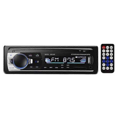 1 DIN Bluetooth Car Stereo Handsfree In-dash MP3/USB/SD/FM/AUX+Frame