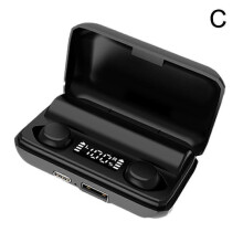 (Truck18pcs, Black) Invisible Sleep Wireless Earbuds Bluetooth 5.3 Headset Waterproof Earphone