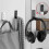 4 PCS Folding Aluminum Alloy Wall Mounted Coat Hook, Foldable Multifunction Hanger(Silver) - DD0 5
