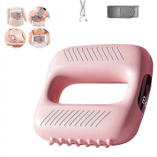 (Pink)Deep Tissue Percussion Muscle Massage Gun for Women, Vibration Massager Ring for Muscle Relaxation & Fat Burning