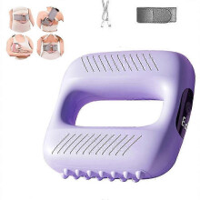 (Purple)Deep Tissue Percussion Muscle Massage Gun for Women, Vibration Massager Ring for Muscle Relaxation & Fat Burning