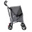 Actiaspet Grey Pet Stroller Foldable Dog Cat Pushchair 5