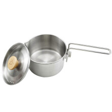 Pan Cookware Set with Folding Handles Camping Cutlery