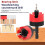Hexagonal Shank Limited Countersink Drill Cone Hole Drill with 1/4'' Hex Shank 3