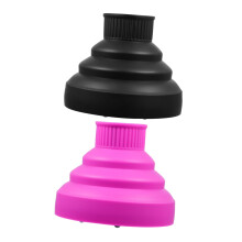 Silicone Hair Dryer Diffuser Set of 2 Foldable Universal Fit Heat Resistant for Travel and Curls