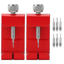 2pcs Watchband Remover Watch Strap Adjuster Removal Tool Adjustable Height Professionalred - DD