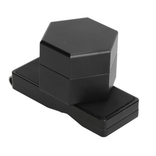 Silver Aluminium Hex Chalk Box Holder, Clip 85 g