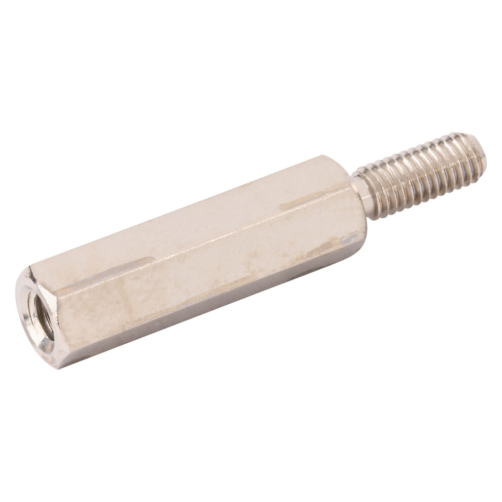 R-Tech 524412 Hex Threaded M-F Spacer Brass 5Mm A/F M3 18Mm - Pack Of 25 5053556004287