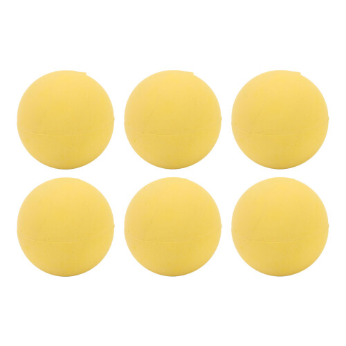 Lacrosse Ball Set PVC 6 pcs Elastic Grip Lite
