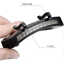 11 LED Bulbs Cap Lamp for Fishing, Camping, Hunting, Running, Hiking and Other Outdoor Activities - DD0