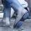 Waterproof Silicone Rain Boot Covers Tawny 43-45 3