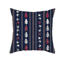 (style one) 2pcs 45cm Christmas Cushion Covers Home Decorations New Years Gifts - RIpj