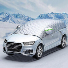 Car Snow Cover Anti-freezing Frost Cover Winter Thickened Car Clothes Blocking Cloth Full Window Coverage