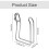Kitchen Roll Holder No Drilling with Damping Effect with Hook Wall Mounted Hanging Roll Paper Holder - DD 2