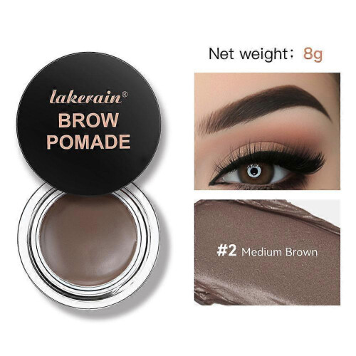 (B) Lakerain Waterproof Durable Natural Sweatproof Eyebrow Mascara Eyebrow 3D Paste