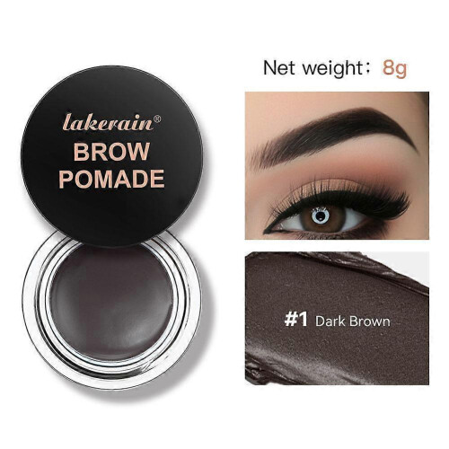 (A) Lakerain Waterproof Durable Natural Sweatproof Eyebrow Mascara Eyebrow 3D Paste