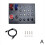 (Control Box) Simulation Racing Classic Hub Center Euro Truck Instrument Control Box USB Box Button 2