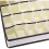 2-Piece Foldable Storage Box Socks Bra Underwear Storage Box 24 Grids (Beige) - DD01 1