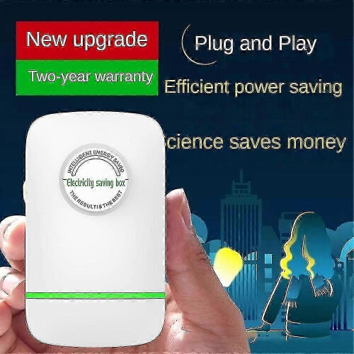 Electric Power Saver Device with Voltage Stabilizer for Energy Saving in EU//