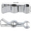 18-25mm Universal Shower Head Holder Replacement Shower Holder Bracket Abs Chrome No Drilling Adjustable 3