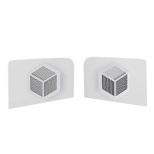 For PS5 Slim Faceplate Console Cover Replacement Side Shell Dustproof ABS Case