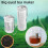 (Small size) High Quality Creative Tea Leaf Infuser Strainer Spice Herbal Teapot Reusable Mesh Filter Home Multi-functional 4