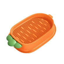 (Orange) Ideal for Modern Long-lasting Cat Carrot Planting Grass Box Elegant Durable Home Hydroponic Box Ergonomic Soilless