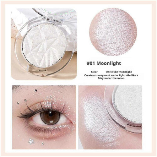 (A) Chic Portable Diamond-Highlighter Face Brightening Glitter Shimmering Makeup Eye Shadow High Quality 1