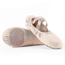 (44,nude)Ballet Shoes For Girls Kids Gymnastics Shoes Ballerina Dance Shoes Sneakers Children For Dancing