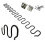 (Flat spring leng50CM) Metal Practical Replacement Sofa Chair Springs With Good Elasticity - Ri 1