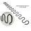 (Flat spring leng40CM) Metal Practical Replacement Sofa Chair Springs With Good Elasticity - Ri 4