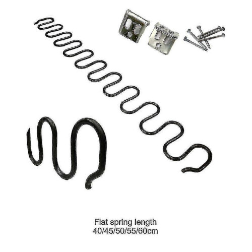 (Flat spring leng45CM) Metal Practical Replacement Sofa Chair Springs With Good Elasticity - Ri 1