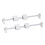 Linear Bearing Slide Set 10-350 Rods, 100-3010mm 1