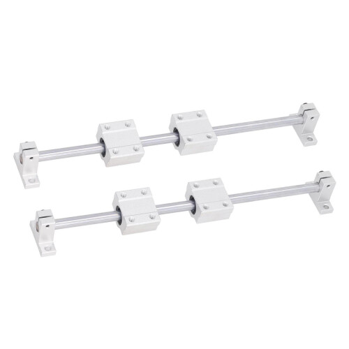 Linear Bearing Slide Set 10-350 Rods, 100-3010mm