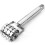 Meat Tenderizer Roller Stainless Steel for Steak Chicken Pork Beef - Ri 1